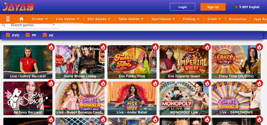 Discover the Excitement of Jaya 9 Sexy Live Dealers Discover the Excitement of Jaya 9 Sexy Live Dealers